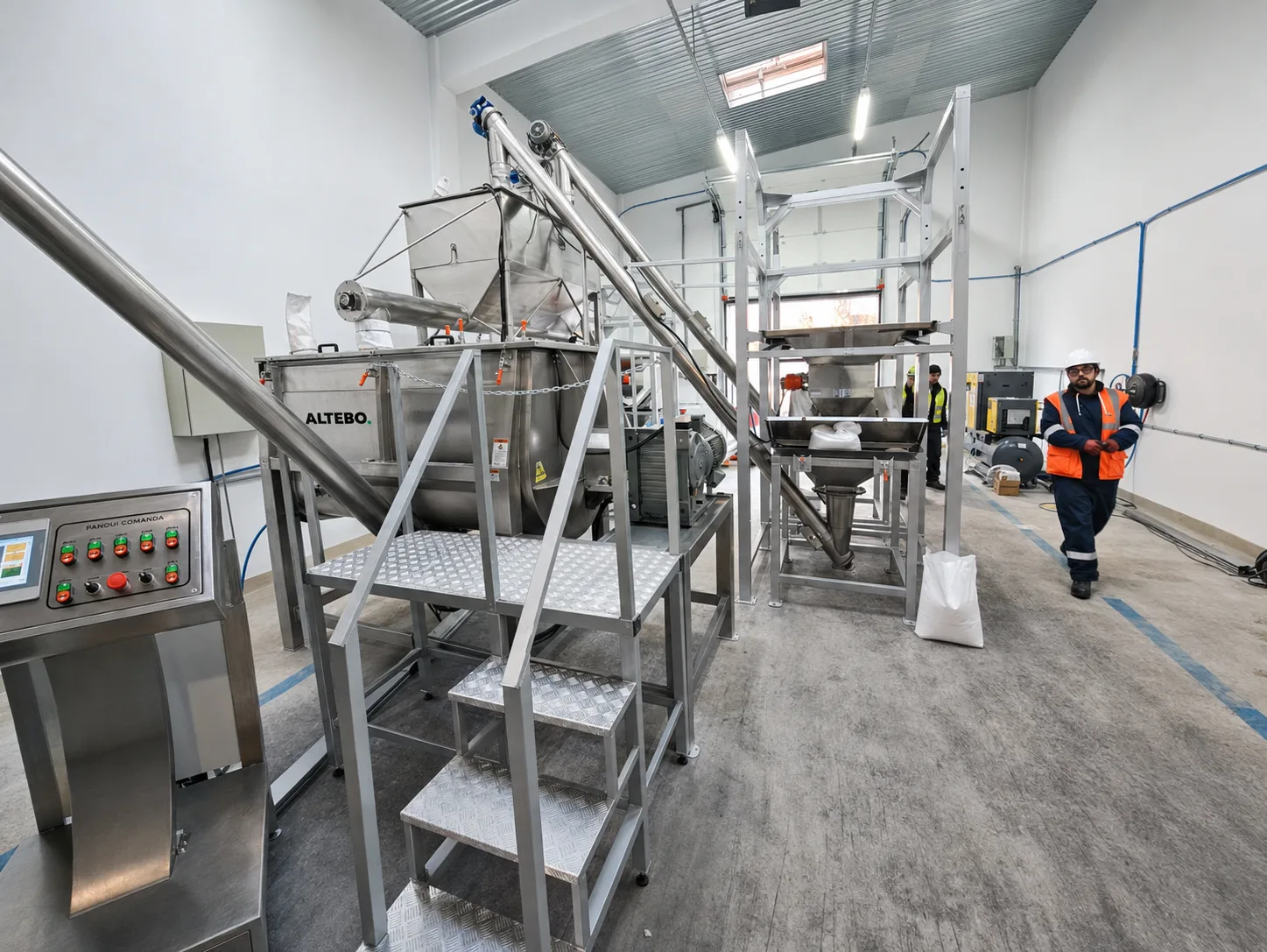 Utilaj de proces industrial fabricat de Altebo